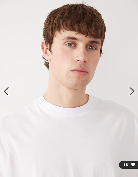 COLLUSION Unisex white T-shirt