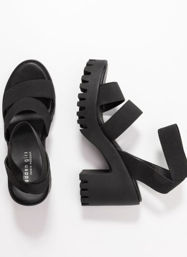 Madden Girl Women’s Ankle-Strap Heeled Sandal