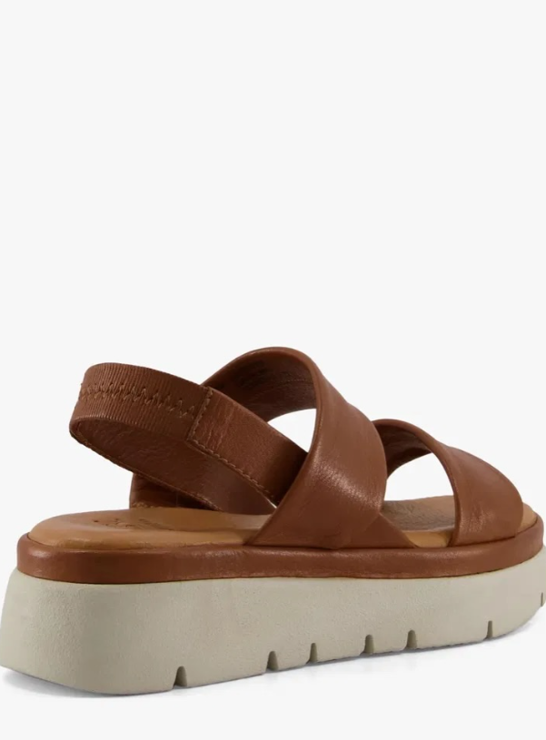 Dune London - Location Leather Padded Flatform Sandals