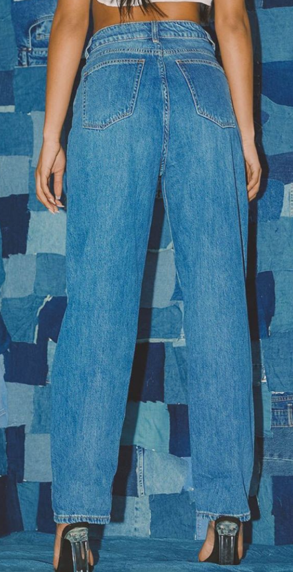 Plt Mid Blue Boyfriend Jean