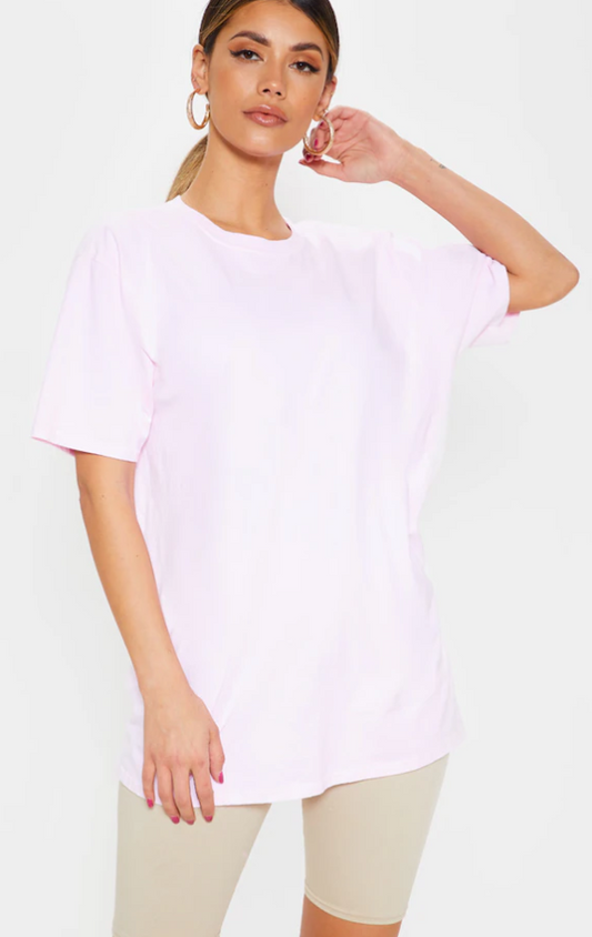 Ultimate Candy Pink Oversized T Shirt