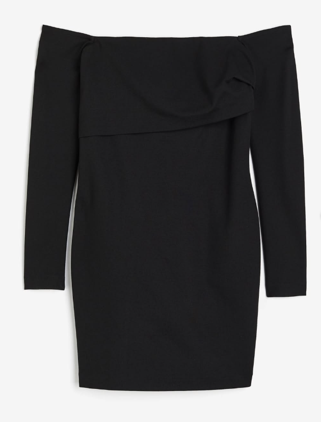 H&M - OFF-THE-SHOULDER DRESS