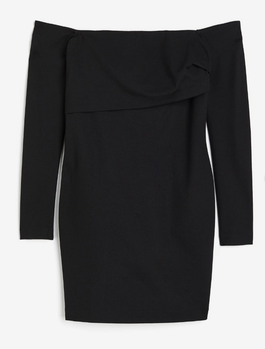 H&M - OFF-THE-SHOULDER DRESS