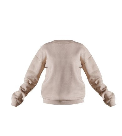 Recycled Sand Oversized Sweatshirt