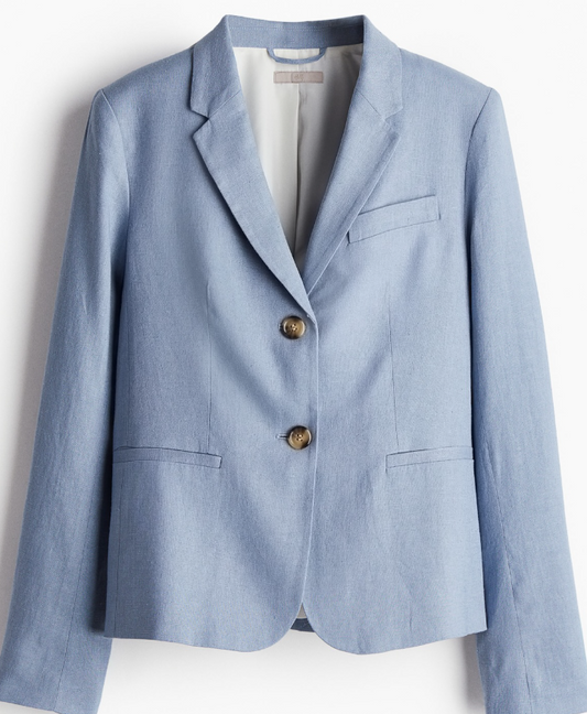 H&M - Linen Blend Blazer