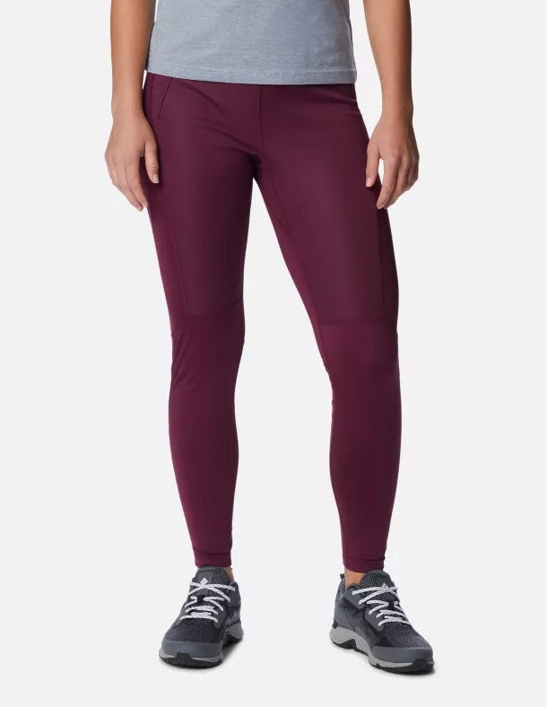 Columbia Windgates Windblock Legging - marionberry