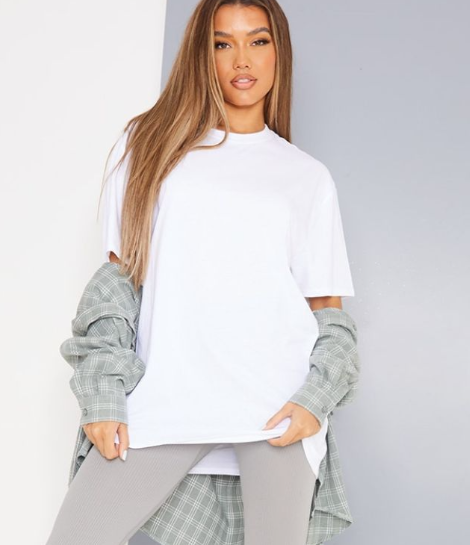 Organic White Oversized T-Shirt