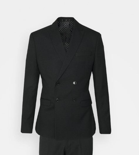 Isaac Dewhirst TEXTURE SUIT - Suit - black