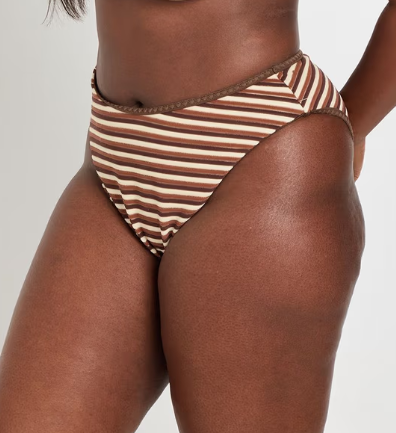 Boohoo High Waist Bikini Bottom