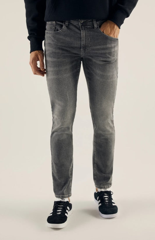 Pier One Slim fit jeans - grey denim