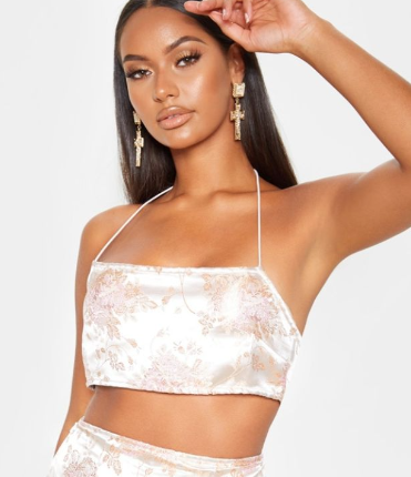 Pink Print Top