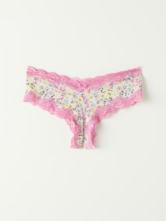 Micro lace brazilian - Flower Pink