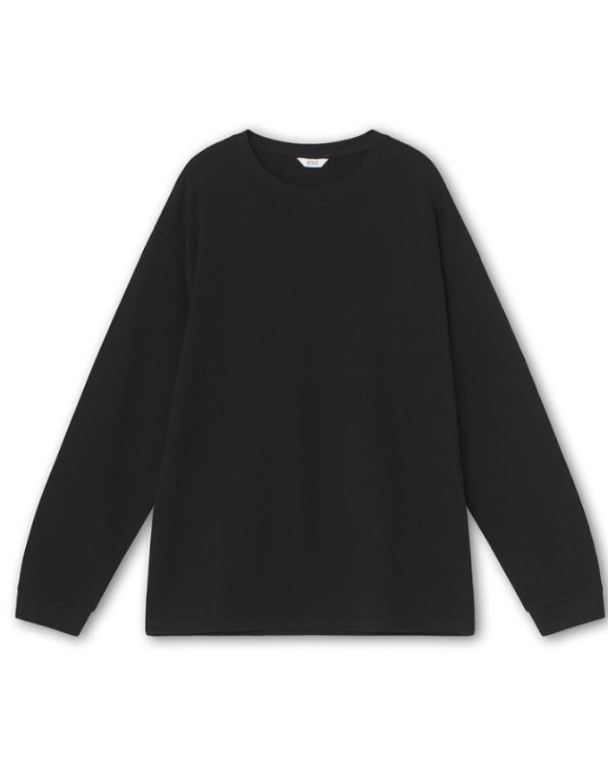 Envii - ENNIEBUHR LS TEE SOLID 5302 Black- Sweater.