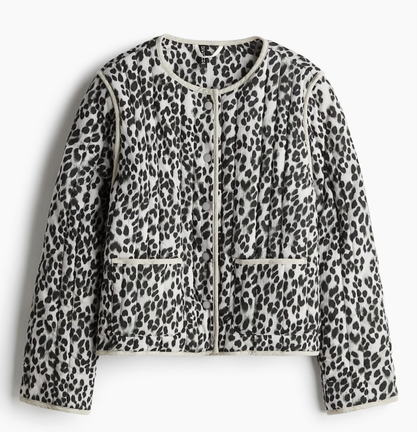H&M-QUILTED JACKET