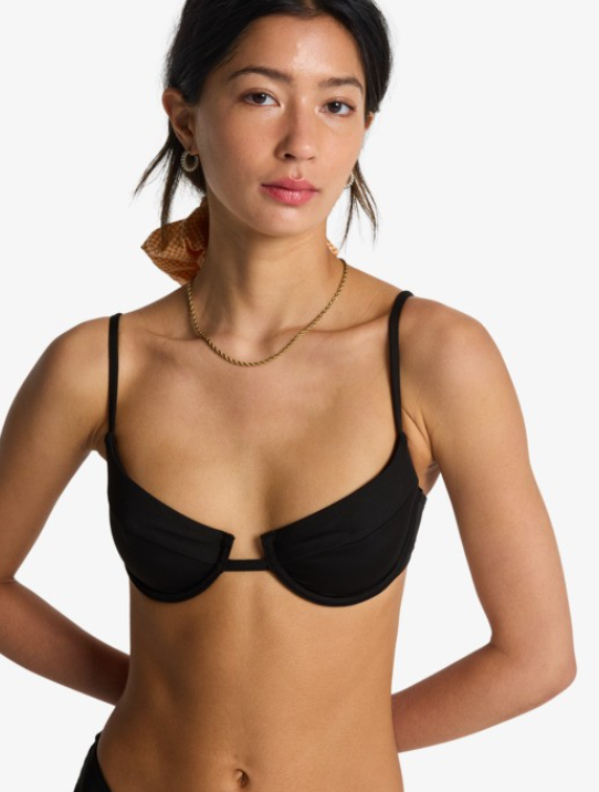 Loavies - Women Black Underwired Bikini Top
