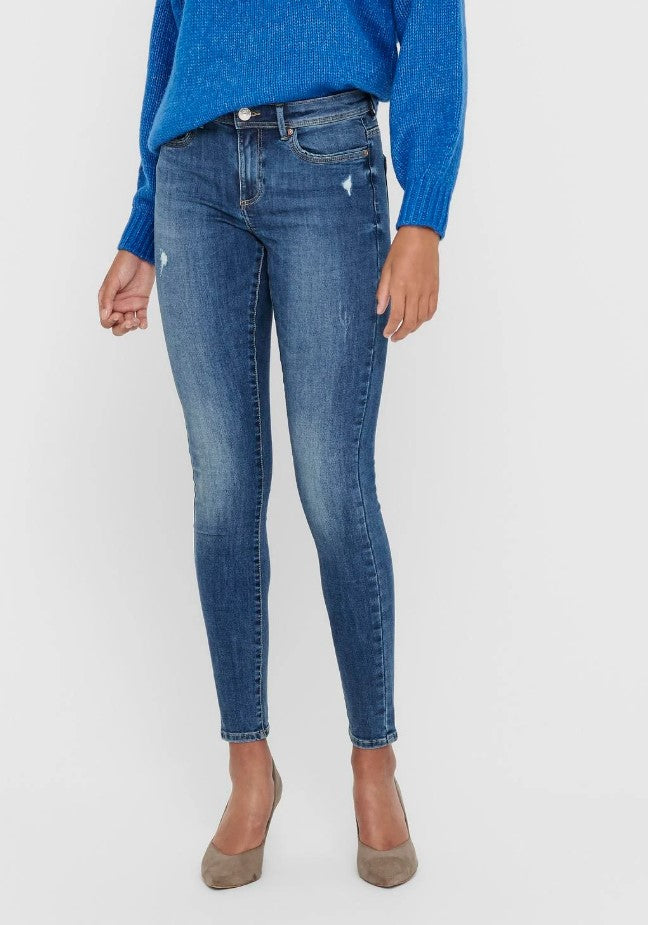 ONLWAUW Mid waist Skinny Fit Jeans