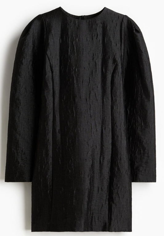 H&M-SHORT FINE-KNIT JUMPER