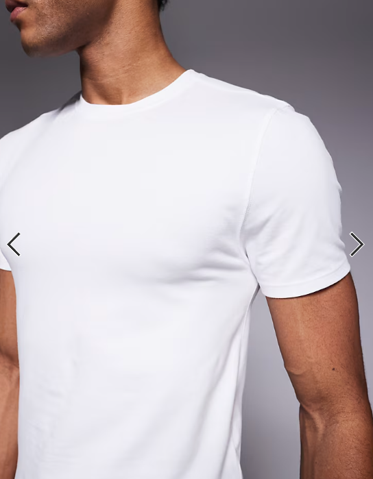4505 shrunken fit cotton baby tee with quick dry finish in white .