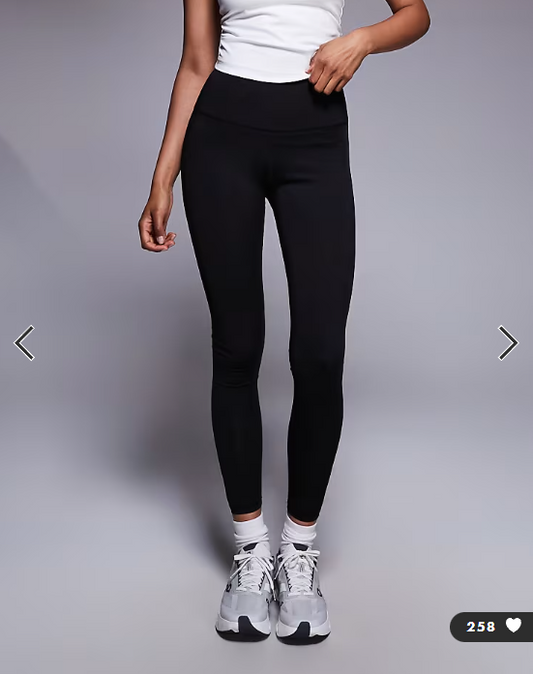 4505 Icon active bum sculpt high waist gym legging with inner pocket in black