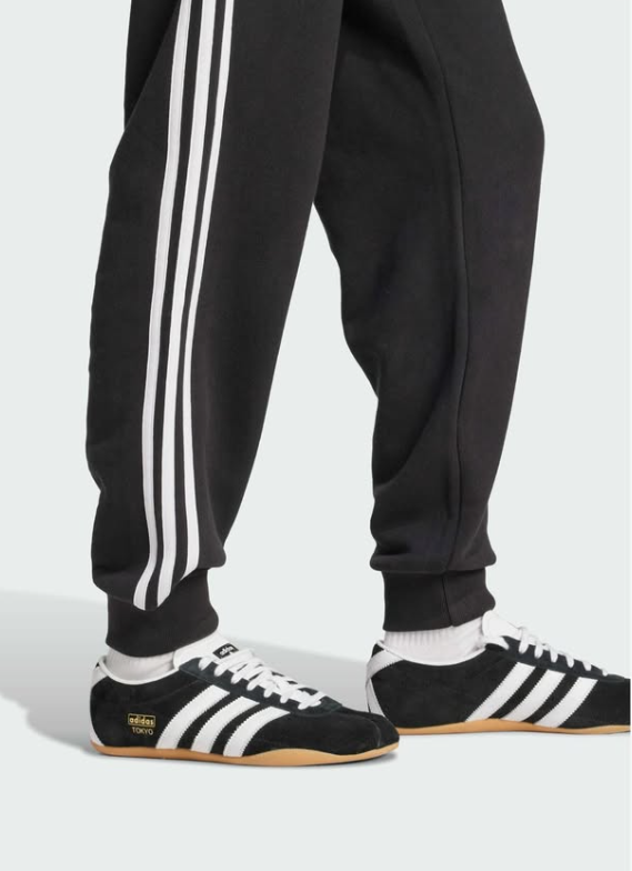 ADICOLOR 3-STRIPES REGULAR JOGGER - Tracksuit bottoms - black white