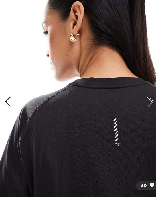 PUMA Evolve Training t-shirt in black