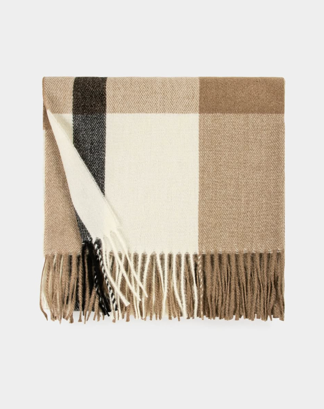 MORGAN DE TOI Checked scarf