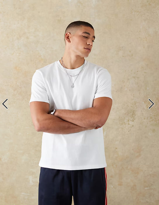 ASOS DESIGN super heavyweight regular fit T-shirt in white