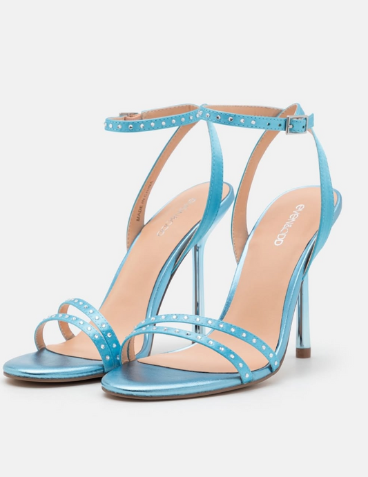 Even&Odd High heeled sandals - blue