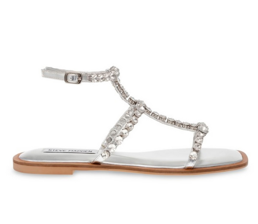 STEVE MADDEN St Lucia Silver Flats