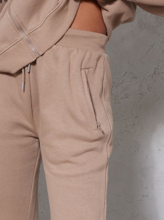 Tall Taupe Straight Leg Joggers