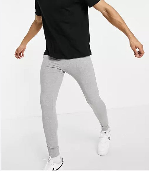 Super Skinny Joggers In Grey Marl