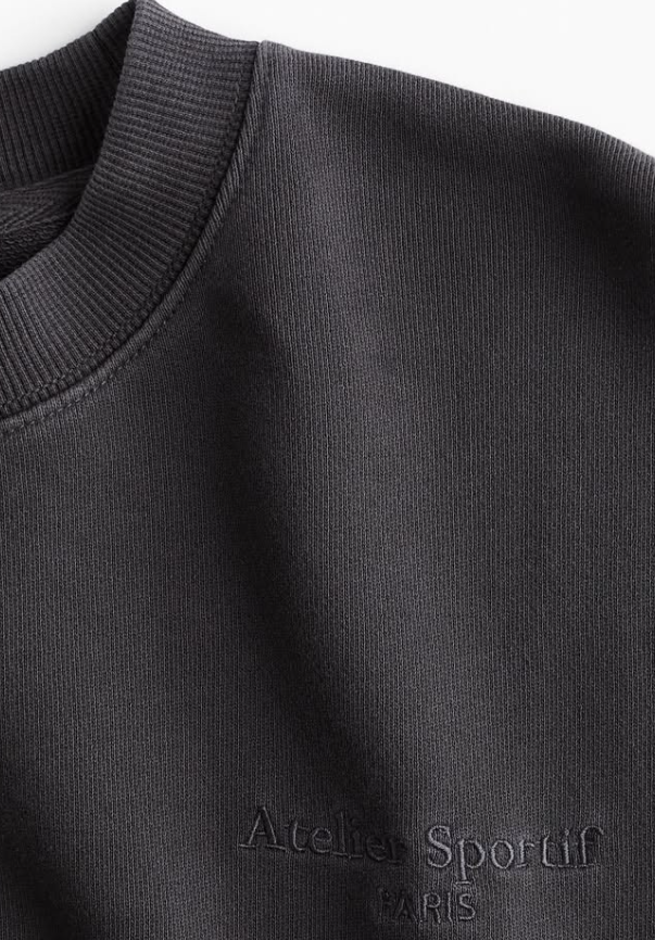 H&M - SWEATSHIRT WITH TEXT MOTIF