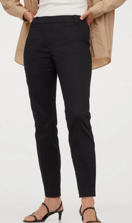 H&M Slacks Regular Waist Ankle Length