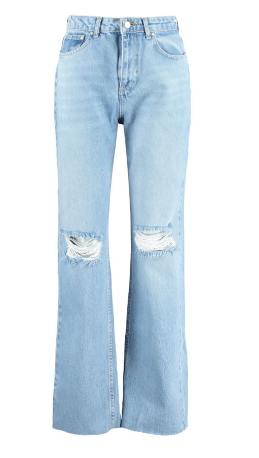 High Waist Leg Jeans