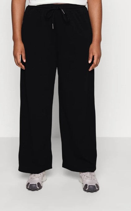 Noisy May NMJASA WIDE PANT - Trousers - black