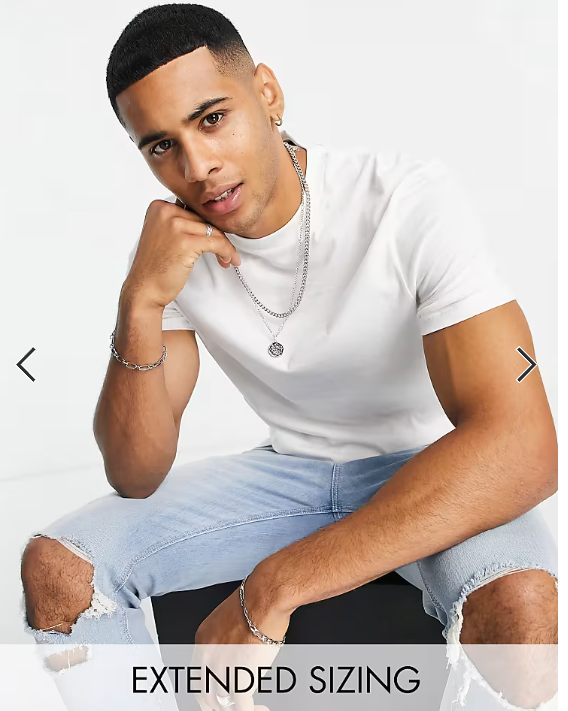 ASOS DESIGN essentials crew neck t-shirt in white