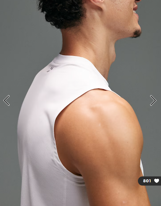 4505 Icon quick dry mesh training tank in white.