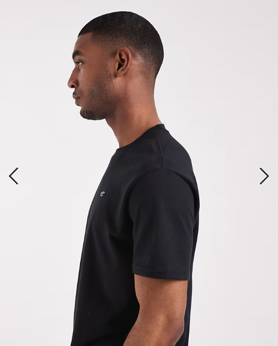 Hollister everyday icon logo t-shirt in black.