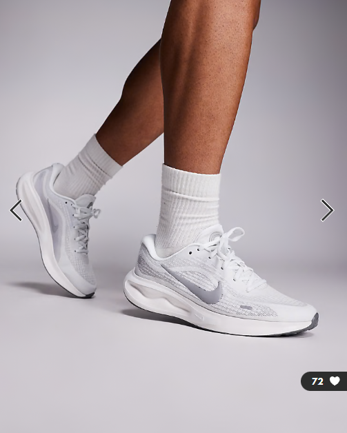 Nike Running Journey Run trainers in grey
