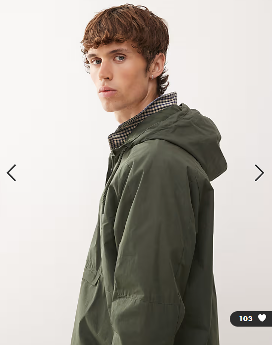 Umbro cagoule windbreaker jacket in khaki
