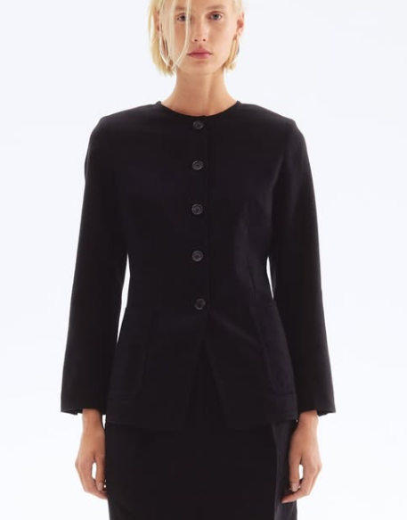 H&M - LINEN-BLEND BLAZER