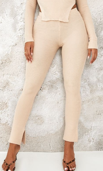Shape Stone Knitted Leggings