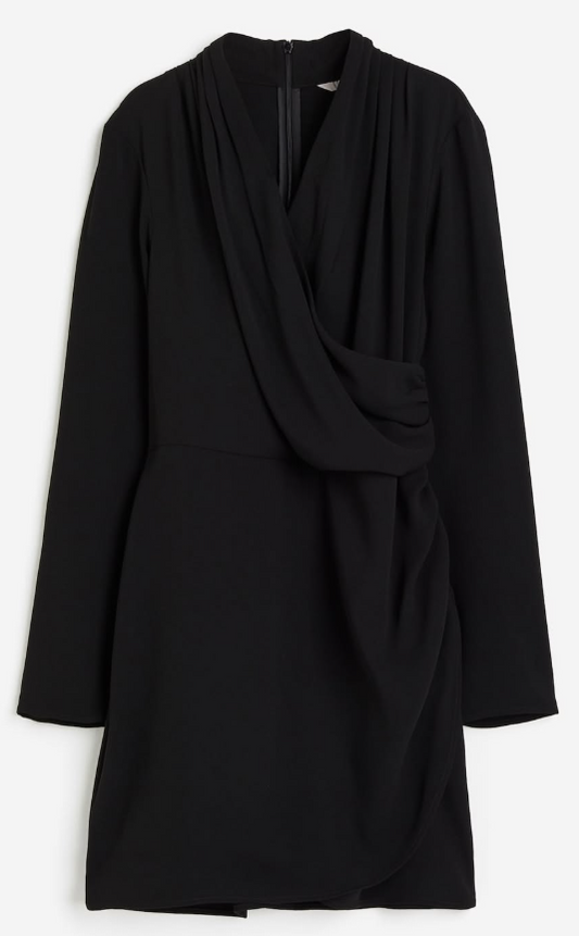 H&M - Draped wrap dress