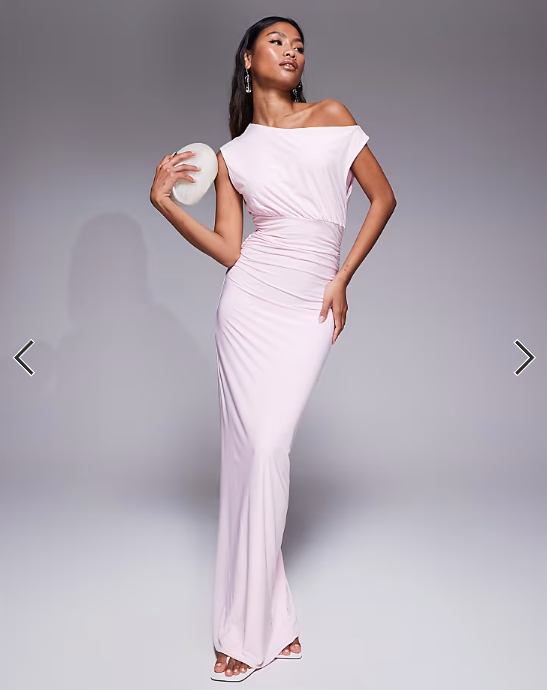 Fashionkilla double sculpted slinky sleeveless pink