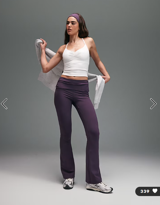4505 soft touch ruched front yoga cami in white