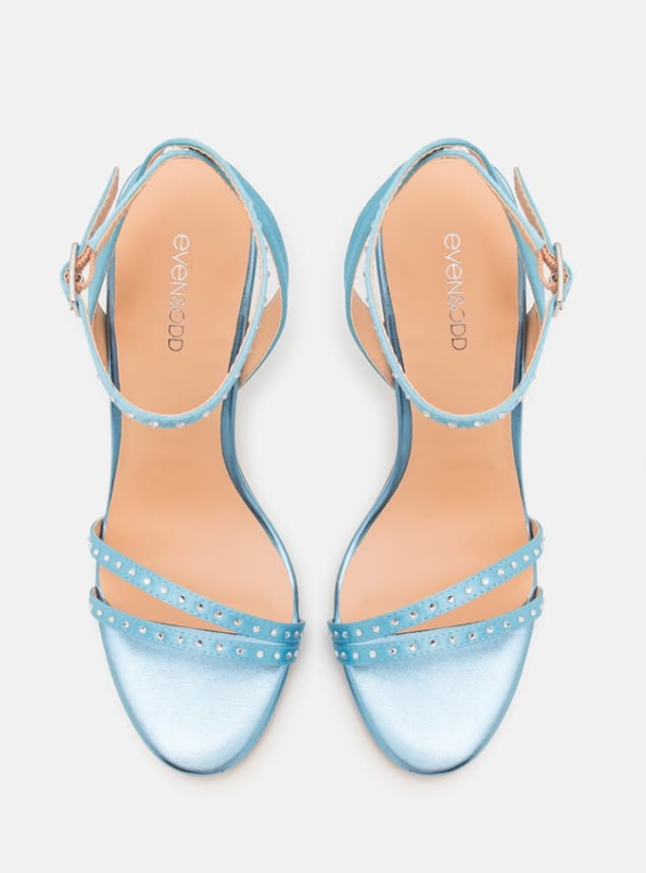 Even&Odd High heeled sandals - blue