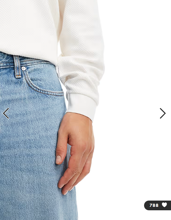 Jack & Jones Alex baggy jeans in mid blue vintage wash