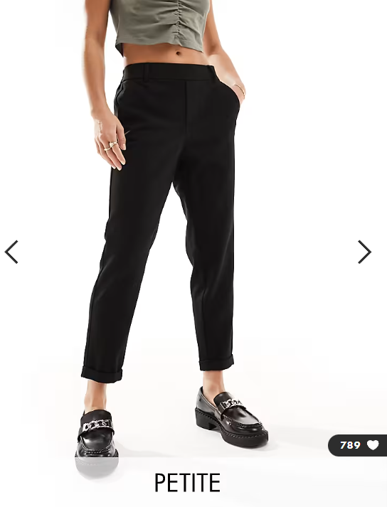 Vero Moda - petite straight leg trousers