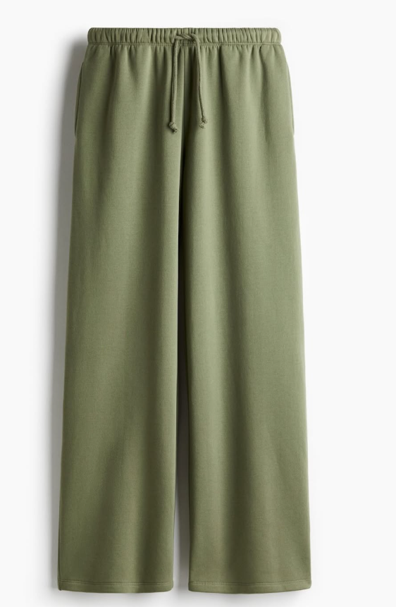 H&M-WIDE-LEG JOGGERS