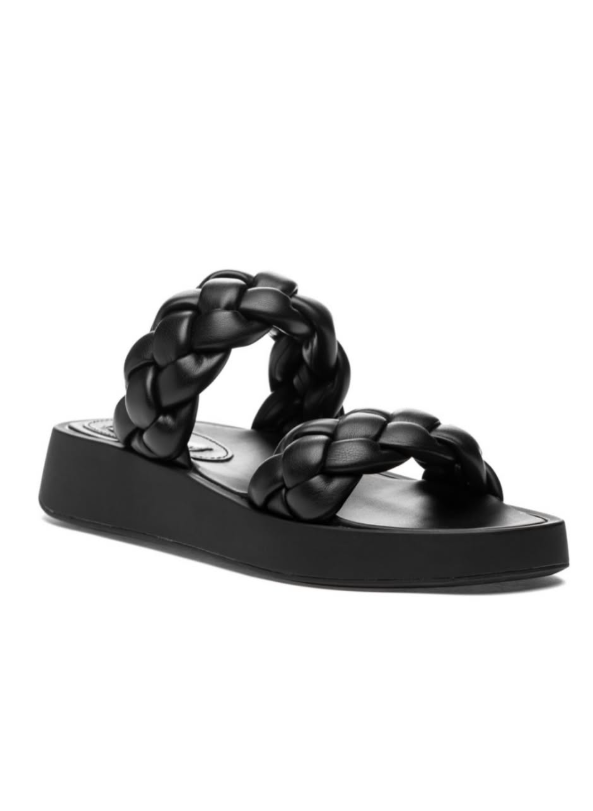 STEVE MADDEN - HILLARY SANDAL BLACK # 97-87701